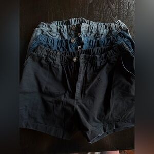 Chubbies shorts, lot of 3, medium, 4” inseam